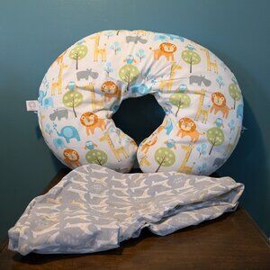 Boppy Nursing Pillow with 2 covers
